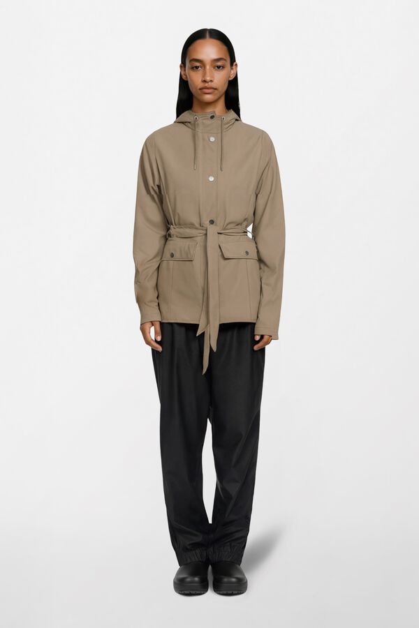 Rains Waterproof trench raincoat Beige