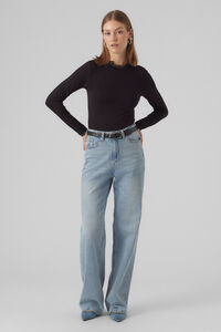 Vero Moda Top de manga larga detalles encaje