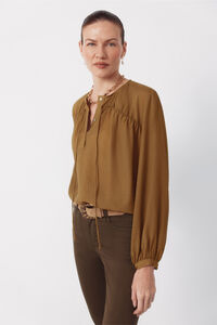 Cortefiel Drawstring blouse