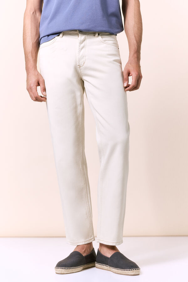 OOTO New straight fit jeans Ivory