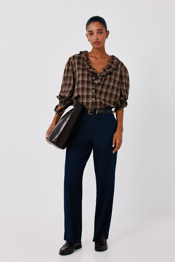 Cortefiel Jean Tailored Recto Azul