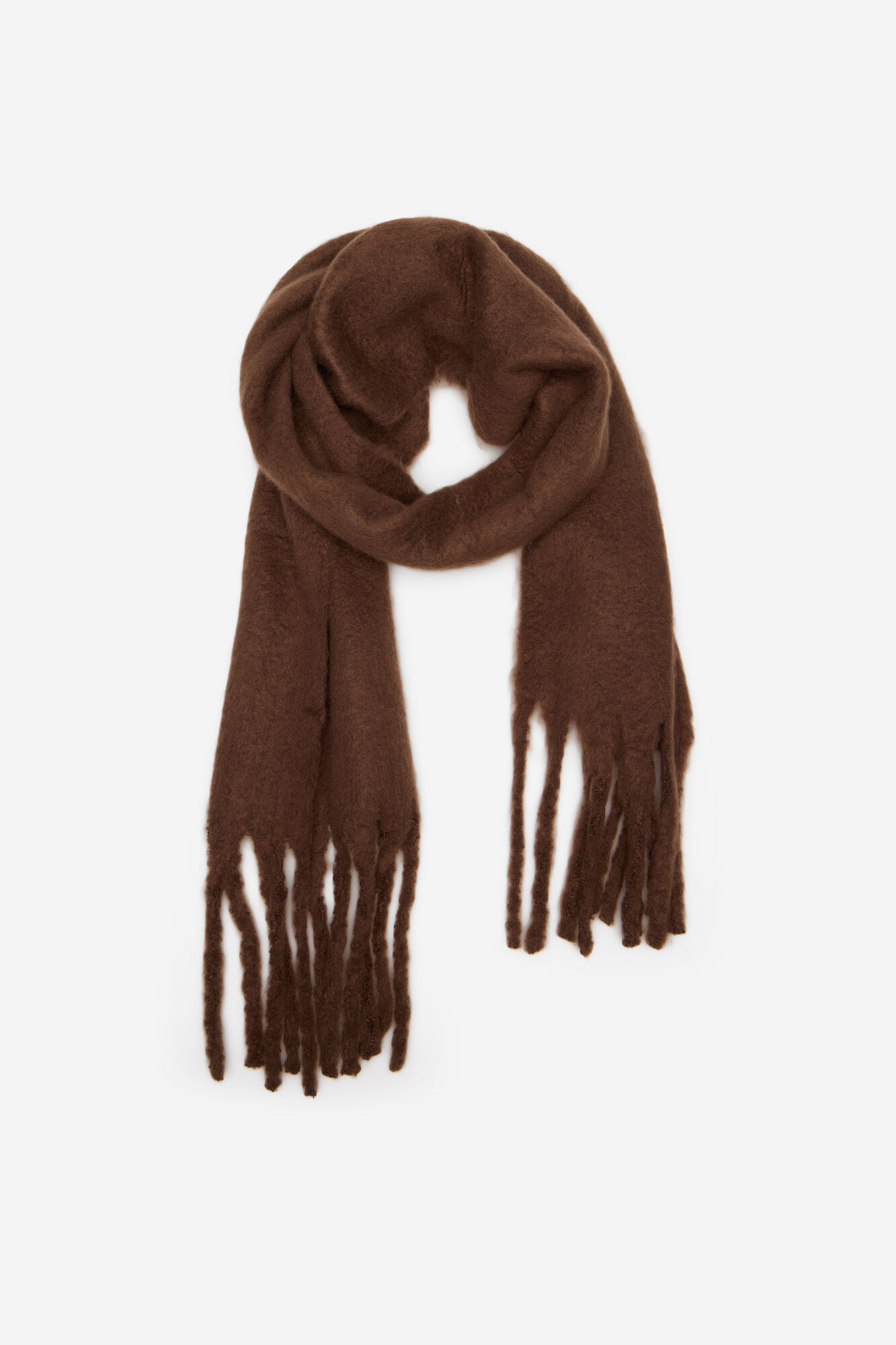 Cortefiel Thick fringed scarf