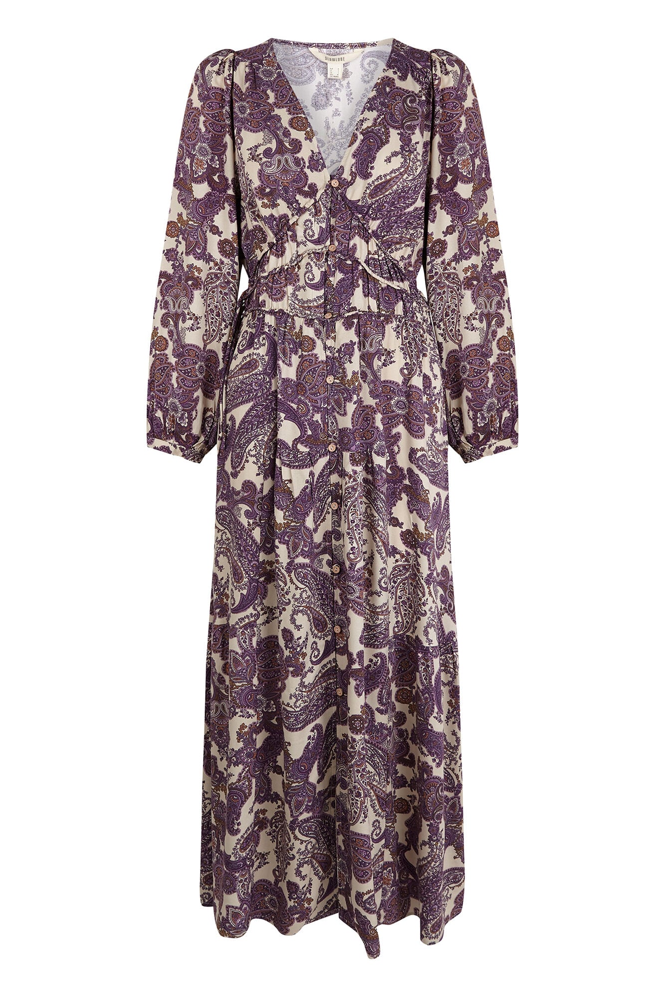 Slowlove Vestido fluido estampado