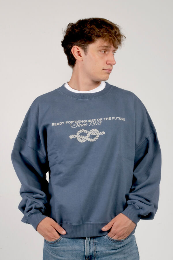 Amarras Moletom Sweatshirt Azul