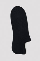 Cortefiel Ankle sock with COOLMAX&reg; Black