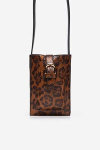 Cortefiel Portamóvil estampado leopardo