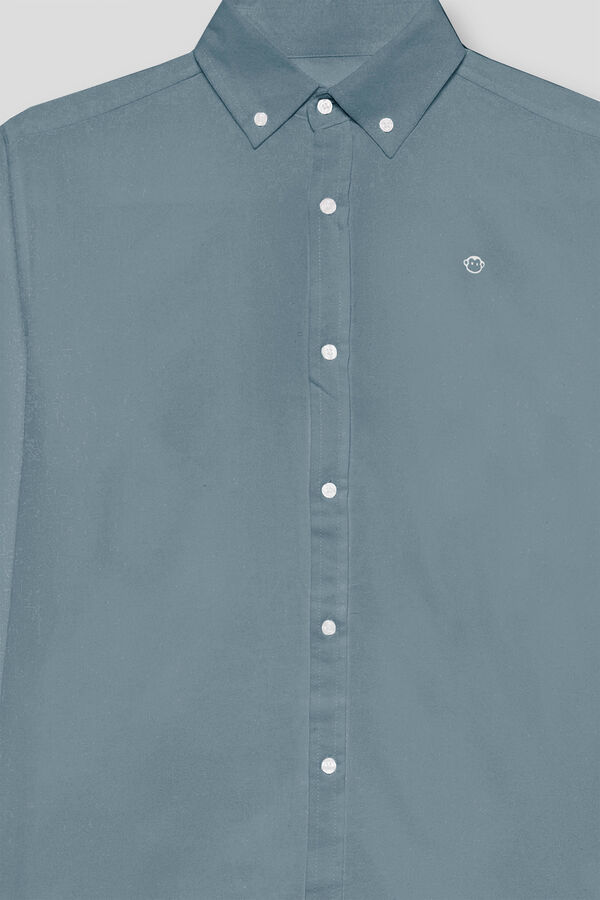 Street Monkey Camisa oxford  Cinzento
