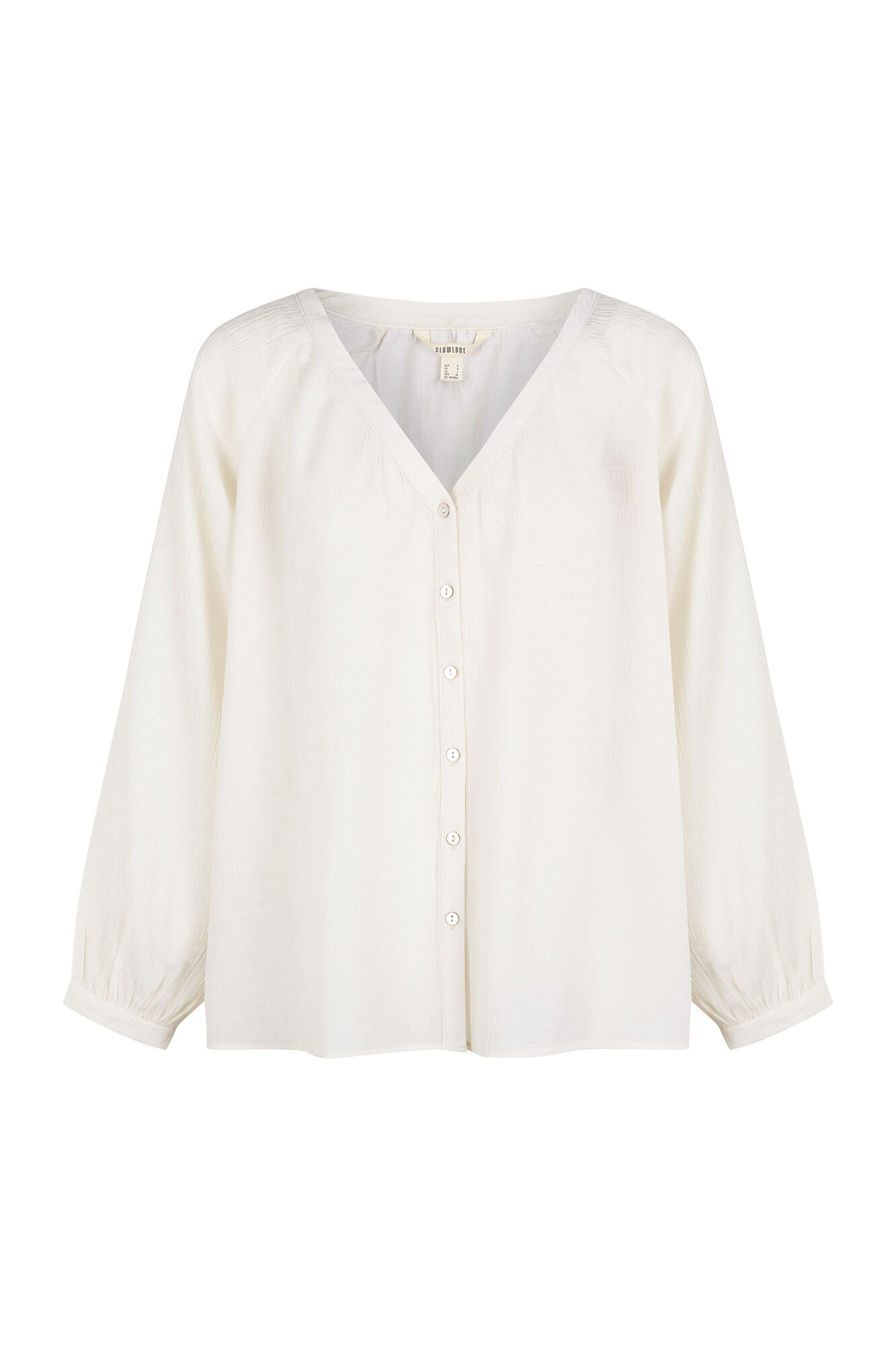 Slowlove Blusa plissada fluida
