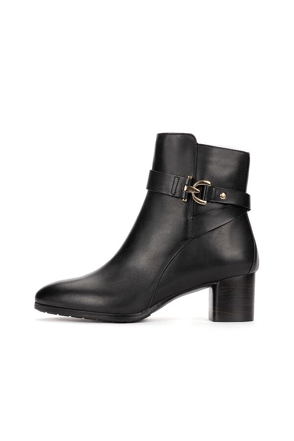 Pikolinos Botim com fivela mulher Preto