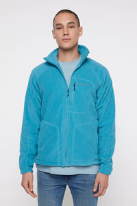 Cortefiel Columbia Fast Trek™ fleece with zip for men Blue