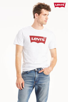 Cortefiel Camiseta Levi's® clásica logotipo en el centro Blanco