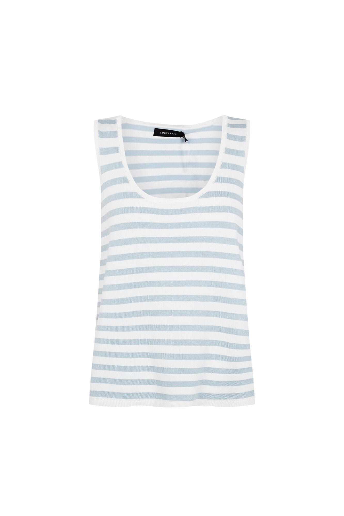 Cortefiel Striped knit top