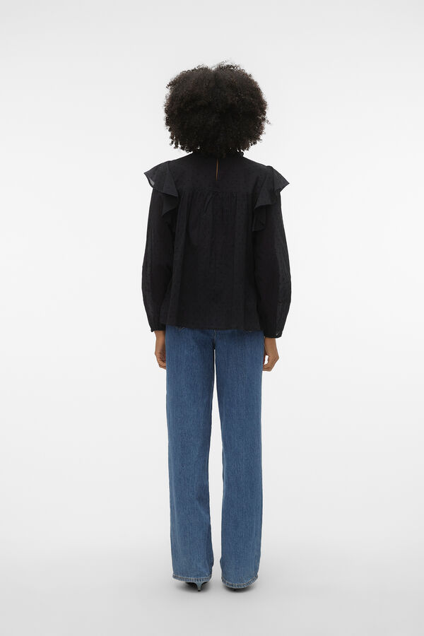 Vero Moda Blusa plumeti com top Preto