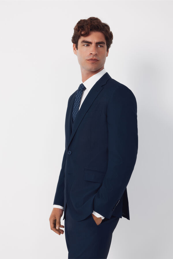 Cortefiel Blazer structureXXI Serie Navy