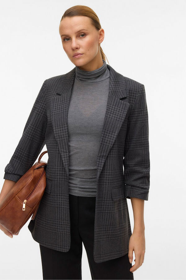 Vero Moda Blazer com manga 3/4 Cinzento