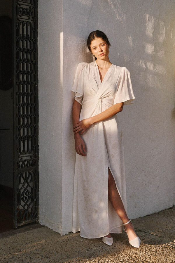 Polín Et Moi Vestido de noiva jasmim Branco