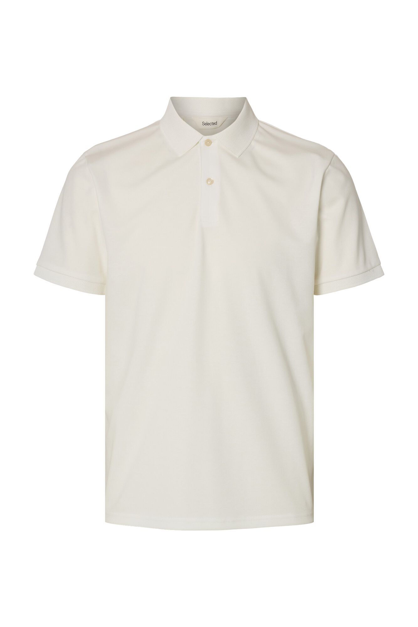 Selected Polo b&aacute;sico em piqu&eacute;