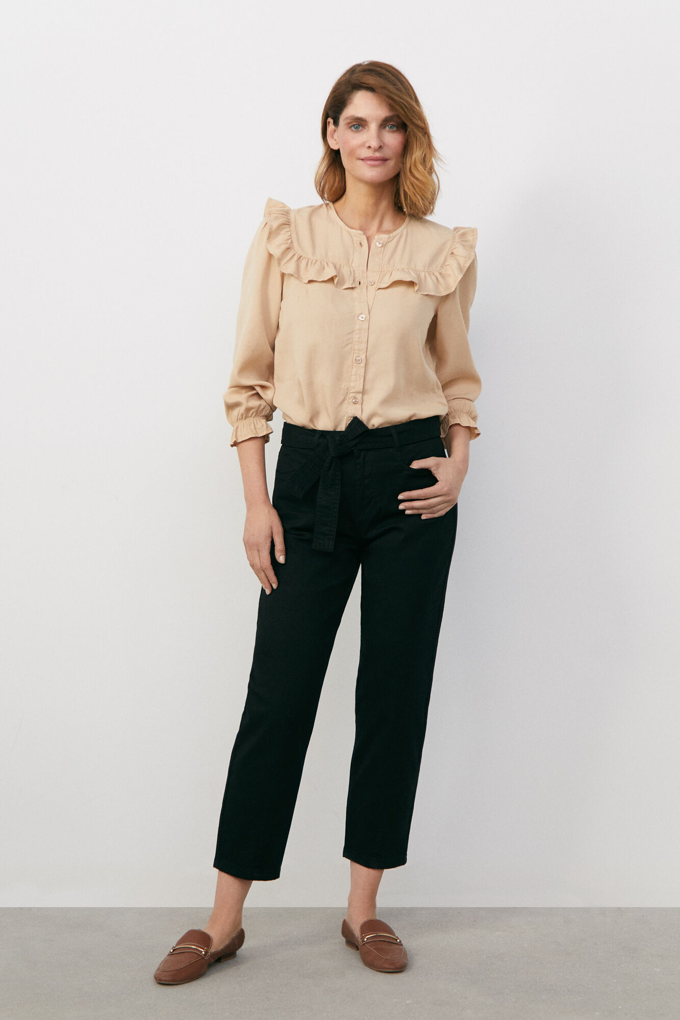 Pantalones vaqueros de mujer tipo slouchy | Nueva Colección | Cortefiel