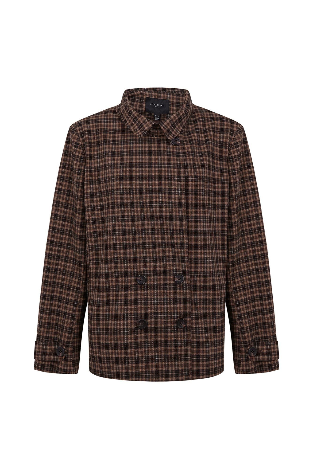 Cortefiel Plaid jacket