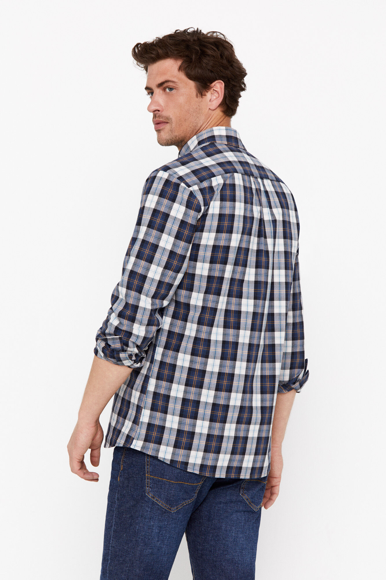 Camisas cuadriculadas 2025 para hombre