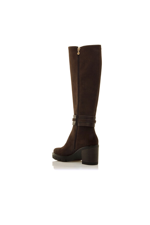 Maria Mare Botas de salto alto Castanho