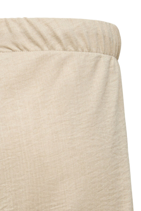 Vero Moda Curve Cal&ccedil;as compridas tamanho grande Tostado