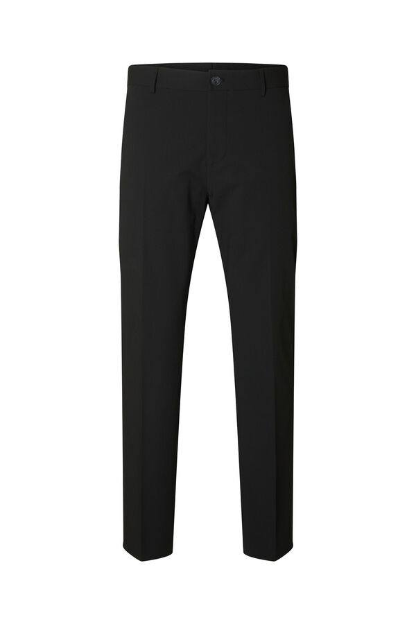 Selected Slim Fit suit trousers Black