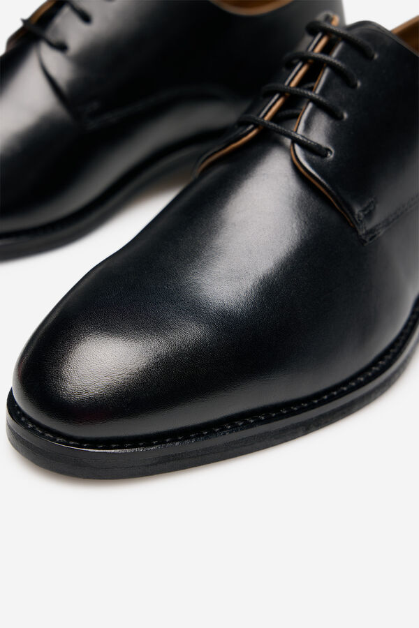 Cortefiel Zapato vestir cordones Negro