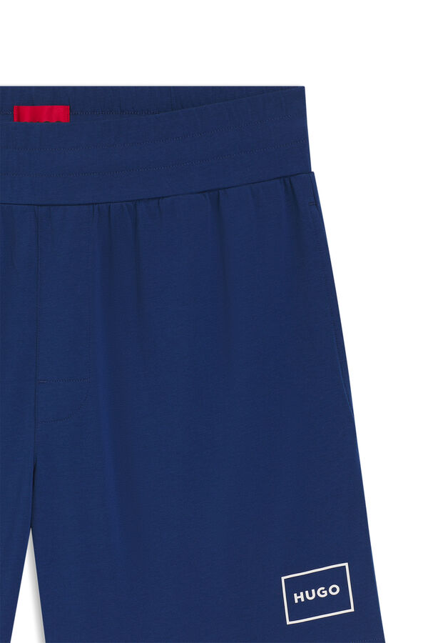 HUGO Cal&ccedil;a curta Azul