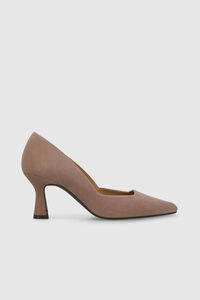 Lodi Sapatos de camurça com decote quadrado