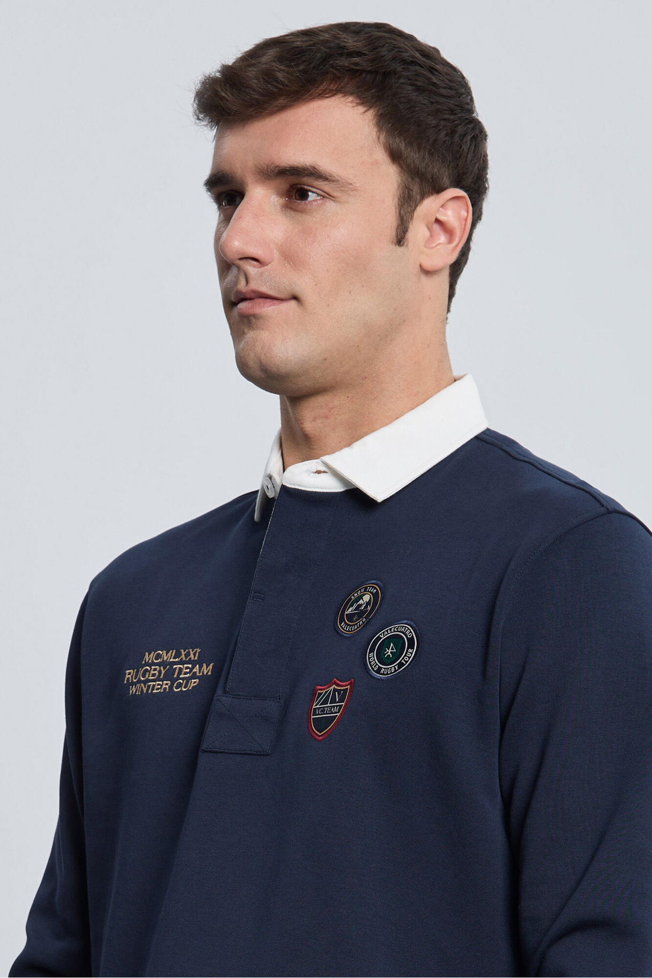 Valecuatro Escudos azul marinho Rugby 3