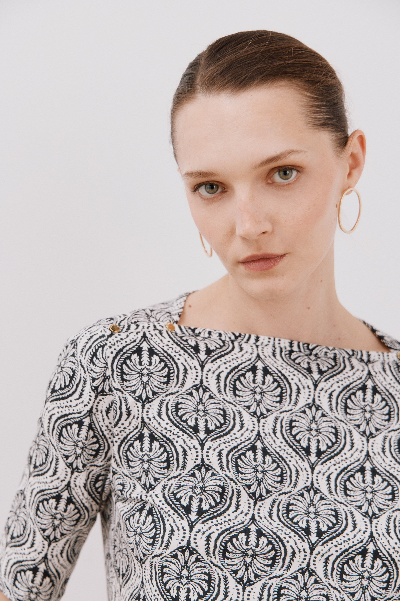 Cortefiel Essential boat neck T-shirt