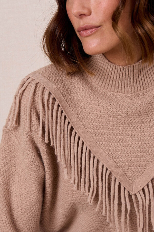 Polín Et Moi Jersey cuello Ramira Beige