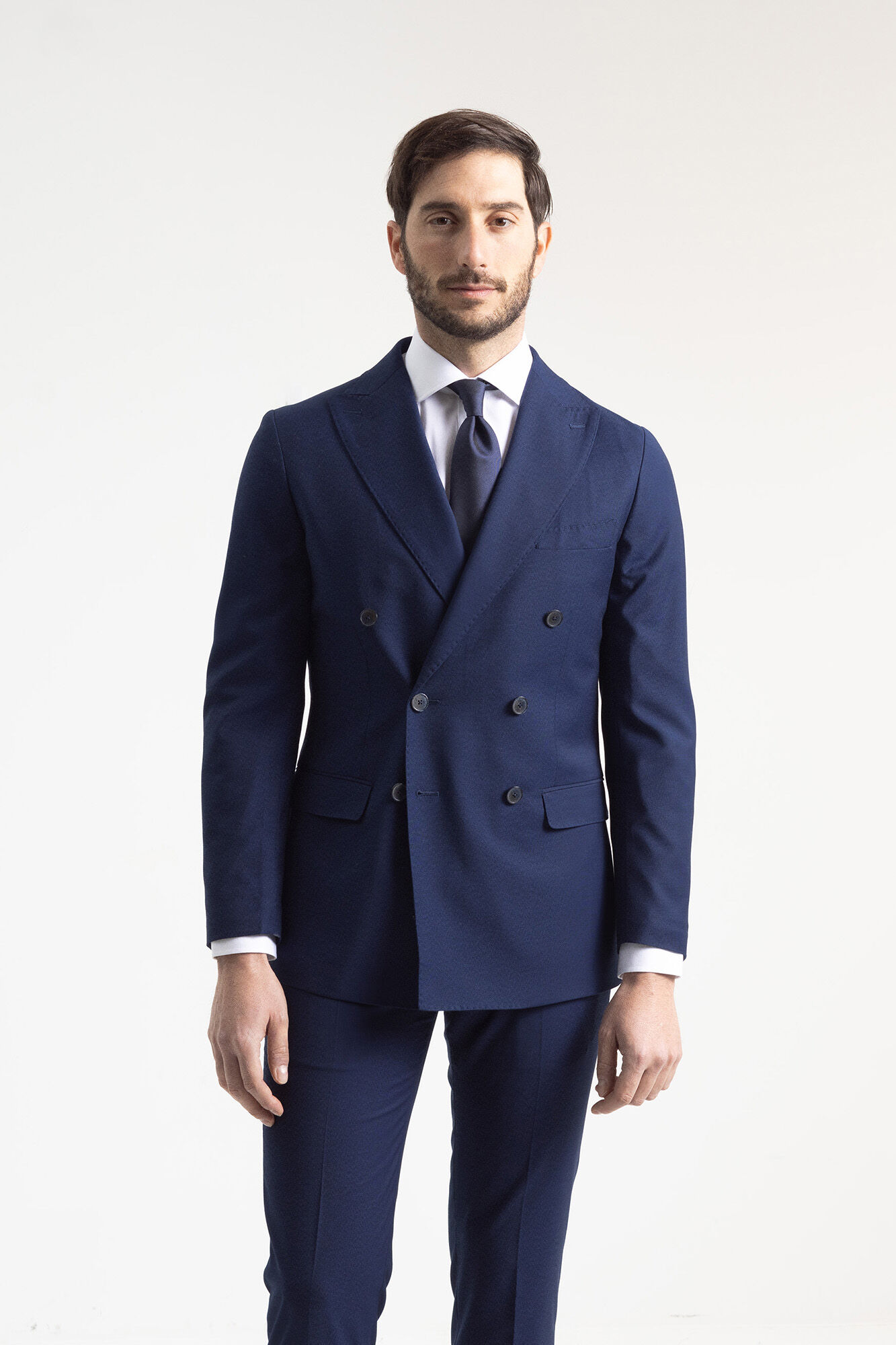 Traje cruzado Trajes de hombre Cortefiel