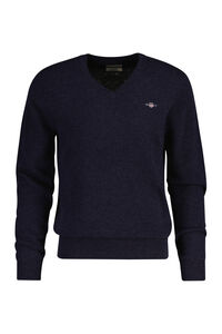 Gant Jersey de lana con cuello en V