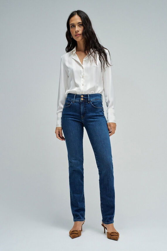 Vaqueros secret slim básicos