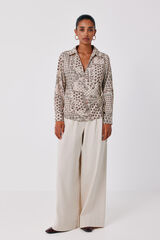 Cortefiel Tailored jeans Ivory