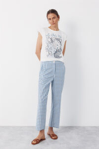 Cortefiel Pantal&oacute;n de vichy