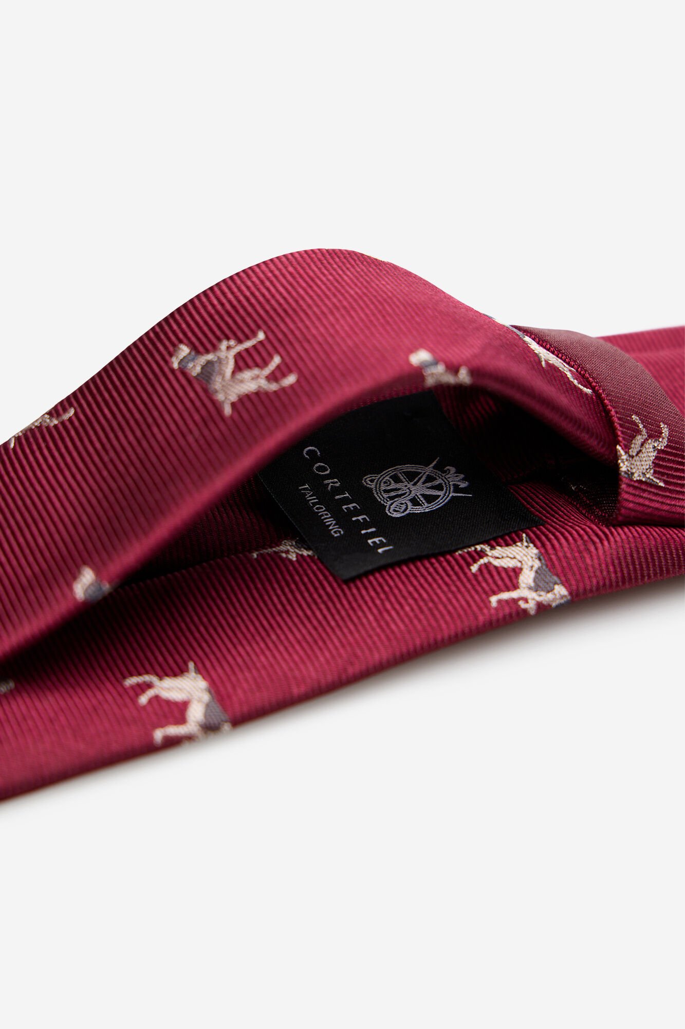 Cortefiel Natural silk tie