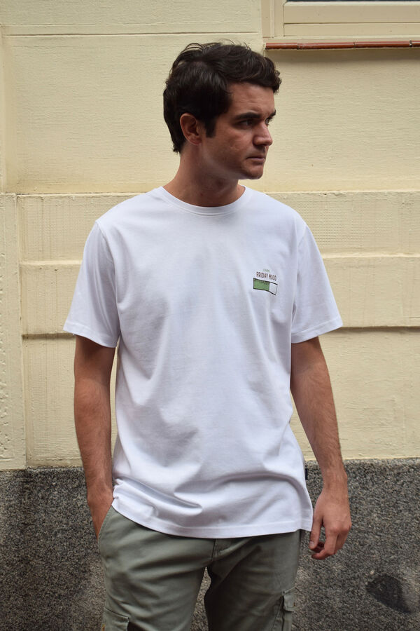 Cloking Lazy Days T-shirt White
