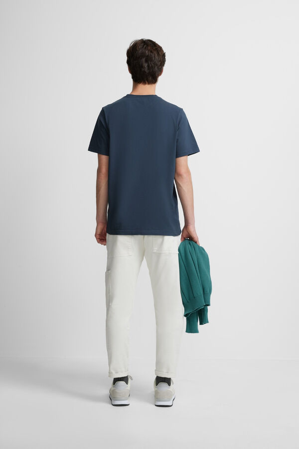 Silbon Camiseta silbon minilogo Azul marino