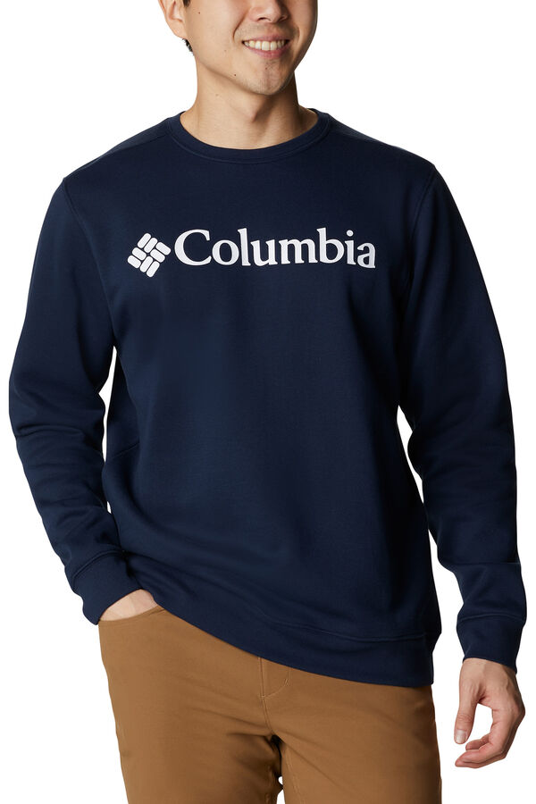 Cortefiel Columbia Trek™ round neck sweatshirt Blue