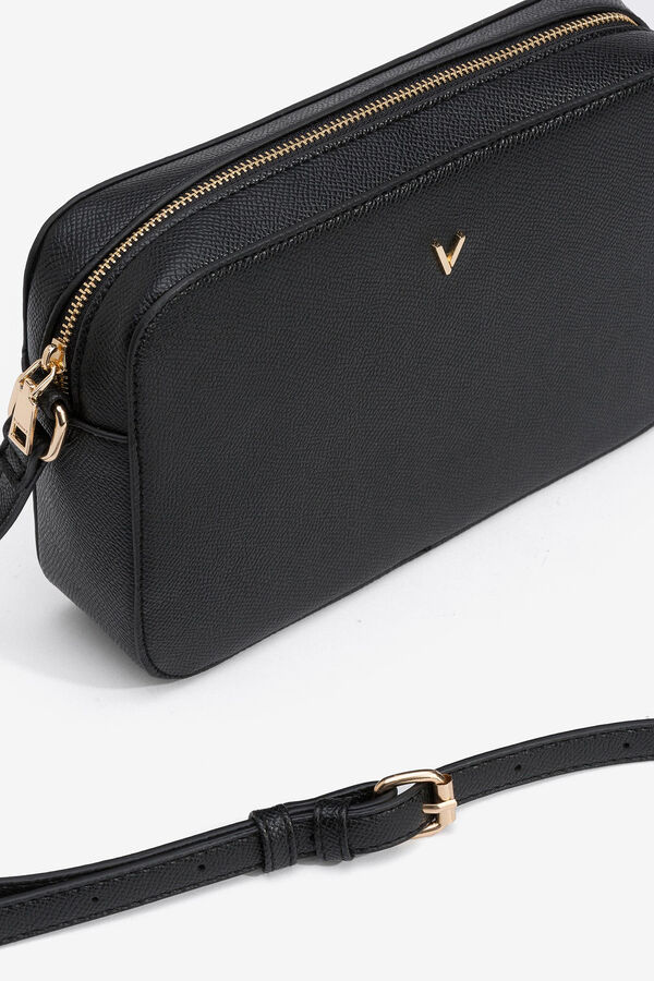 Vilanova Plain crossbody bag Black