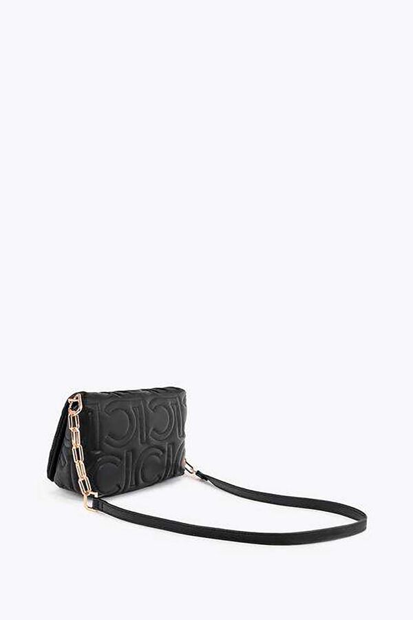 Lola Casademunt Mala de tiracolo acolchoada Preto