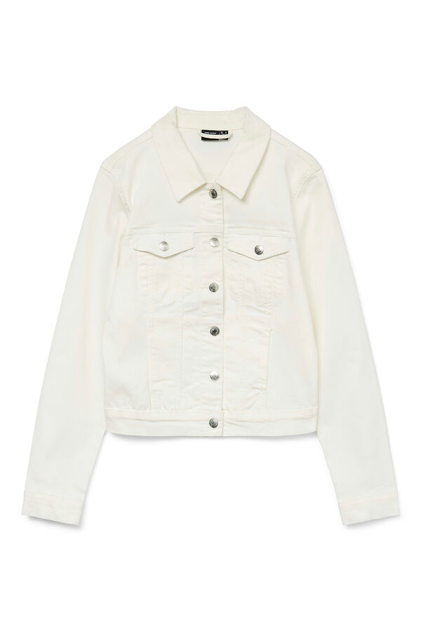 Vero Moda Chaqueta vaquera Branco
