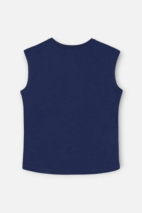 Silbon T-shirt woman sun Azul