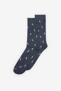 Cortefiel Seagull print sock
