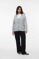 Vero Moda Curve Cárdigan de punto Curve Gris