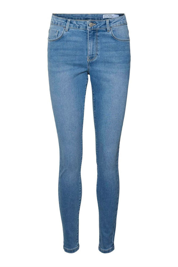 Vero Moda Curve Jeans skinny tamanho grande Azul