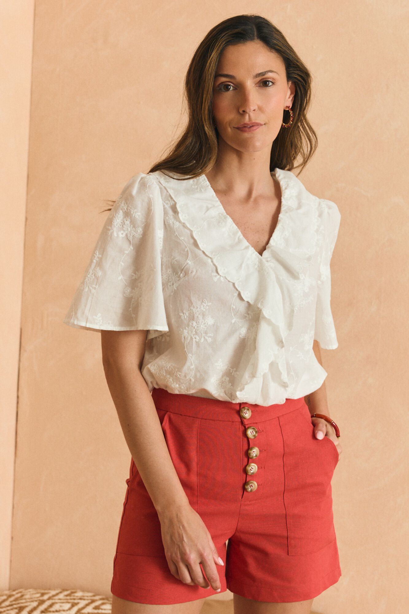 Pol&iacute;n Et Moi Blusa volante Pati